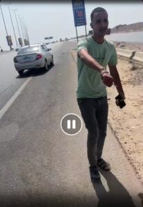 سائق اوبر يقود تحت تأثير المخدر