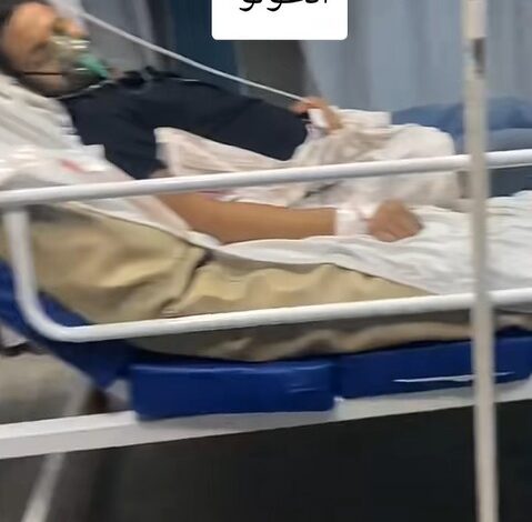 صورة إسماعيل الليثي في المستشفى